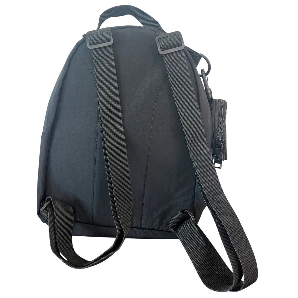 Adidas Must Have Mini Backpack Black White Nylon Small Bag IR0854 New With Tags - Picture 2 of 7